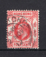 HONG KONG Yt. 79° Gestempeld 1904-1909 - Usados