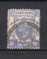 HONG KONG Yt. 104° Gestempeld 1912-1921 - 1 - Usati