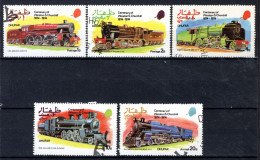 DHUFAR Steam Locomotives 1974 - United Arab Emirates (General)