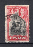 CEYLON Yt. 238° Gestempeld 1935-1936 - Ceilán (...-1947)