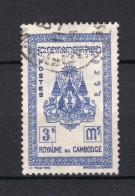 CAMBODGE Yt. 33° Gestempeld 1955 - Camboya
