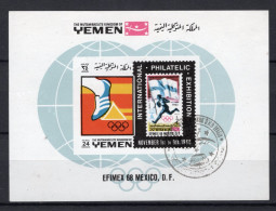 YEMEN KINGDOM Mi. 629° Gestempeld Blok 1968 - Yémen