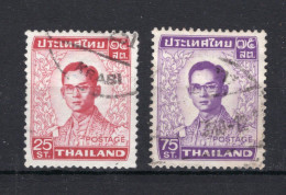 THAILAND Yt. 606/607° Gestempeld 1972-1973 - Tailandia