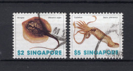 SINGAPORE Yt. 272/273° Gestempeld 1977 - Singapour (1959-...)