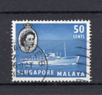SINGAPORE Yt. 39° Gestempeld 1955 - Singapour (...-1959)