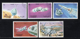 SHARJAH Mi. 994/998° Gestempeld 1972 - Sharjah