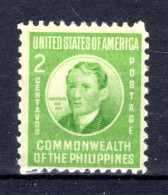 PHILIPPINES Yt. 318 MNH 1941 - Philippinen