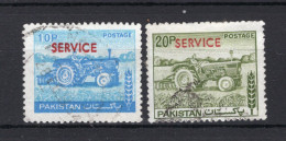 PAKISTAN Yt. S92/93° Gestempeld Dienstzegel 1979-1980 - Pakistan