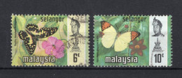 MALAYSIA Yt. SE96/97° Gestempeld SELANGOR 1971 - Selangor