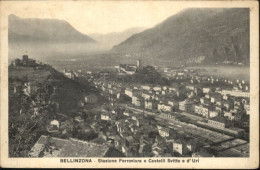 10875215 Bellinzona Bellinzona Stazione Ferroviara Castelli Svitto Uri * Bellinz - Autres & Non Classés
