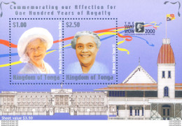 "Stamp Show 2000". - Tonga (1970-...)