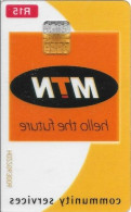 South Africa: MTN - 2002 Community Services. Transparent - Sudafrica