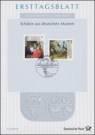 ETB 01/2017 Schätze Aus Museen, Gemälde, Van Delft, Oudry - 2011-…