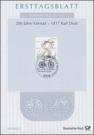 ETB 27/2017 Fahrrad, Karl Drais - 2011-…