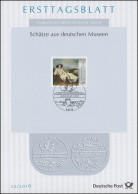 ETB 22/2018 Museumsschätze, Gemälde, J.H.W.Tischbein, Goethe In Der Campagna - 2011-…