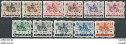 1942 Africa Orientale Italiana Segnatasse 11v. MNH Sassone N. 14/24 - Andere & Zonder Classificatie