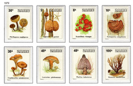 ZAIRE 958/965 MNH 1979 - Paddestoelen Uit Zaïre - Unused Stamps