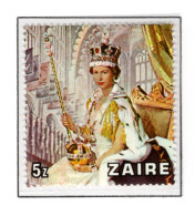 ZAIRE 939 MNH 1978 - 25e Verjaardag Kroning Elisabeth II - Ongebruikt