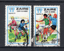 ZAIRE 932/933° Gestempeld 1978 - Used Stamps