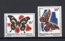 RWANDA 138/139 MNH 1966 - Unused Stamps