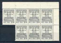 RUANDA URUNDI 121 MNH 7 Stuks 1941 - "Koning Albert" Ruanda-Urundi - Ungebraucht