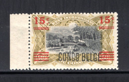 BEL. CONGO 87A MNH 1921 - Opdrukken Op Vroegere Uitgifte - Nuevos