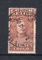 BEL. CONGO 139 Gestempeld 1928 - Henri Morton Stanley - Usati