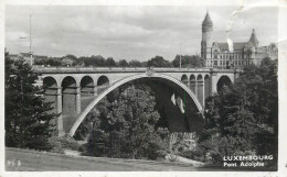 Postcard Luxembourg Adolphe Bridge - Otros & Sin Clasificación