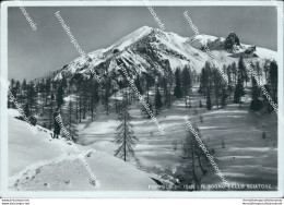 Bu159 Cartolina Foppolo Il Sogno Dello Sciatore 1939 Provincia Bergamo Lombardia - Bergamo