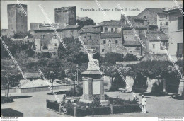 Bg253 Cartolina Tuscania Palazzo E Torre Di Lavello 1938 Provincia Di Viterbo - Viterbo