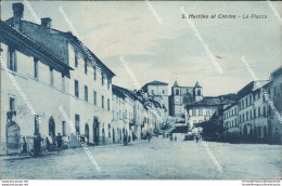 Bc158 Cartolina S.martino Al Cimino La Piazza 1928  Viterbo Lazio - Viterbo
