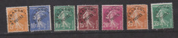 Préoblitérés France Semeuse Fond Plein - Unused Stamps