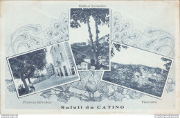 Ai207 Cartolina Saluti Da Catino 1939 Provincia Di Rieti - Rieti