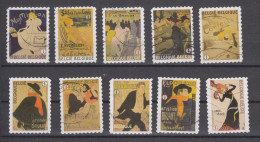 COB 4145 / 4154 Oblitération Centrale Toulouse Lautrec - Used Stamps