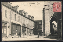 CPA Egletons, Place De L`Eglise  - Egletons
