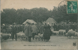 50 SAINT LO - LA FOIRE, LE MARCHE AUX MOUTONS - Saint Lo