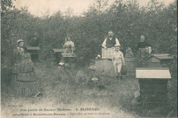 28 BAZOCHE EN DUNOIS - UNE PARTIE DU RUCHER MODERNE - E. BELLENOU, APICULTEUR - SPECIALITE DE MIEL EN SECTIONS - Sonstige & Ohne Zuordnung