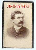 CARTE CDV - Phot. DE L' ELDORADO - L. Langlois Paris - Portrait D'un Homme, à Identifier - Tirage Aluminé 19 ème - Antiche (ante 1900)