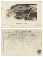 CPA Guerre 14/18 : Oulches-la-Vallée-Foulon : "Abri D'officier A La Tranchée" - AC - History