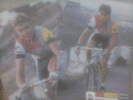 CYCLISME  - WIELRENNEN- CICLISMO : 2 CARTES ANDREAS KAPPES + JAANUS KUUM 1987 - Wielrennen