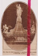 Haarsteeg - Onthulling H. Hart Monument  - Orig. Knipsel Coupure Tijdschrift Magazine - 1926 - Zonder Classificatie