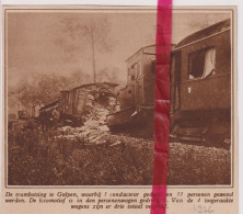 Gulpen - Trambotsing , Ongeval  - Orig. Knipsel Coupure Tijdschrift Magazine - 1926 - Sin Clasificación