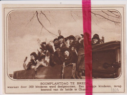 Breda - Boomplantdag - Orig. Knipsel Coupure Tijdschrift Magazine - 1925 - Unclassified