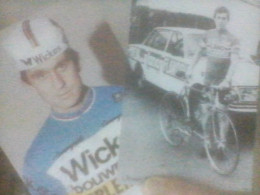 CYCLISME  - WIELRENNEN- CICLISMO : 2 CARTES LIEVIN MALFAIT 1978 + 1982 - Cyclisme