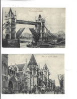 2 CPA LONDON,  TOWER BRIDGE  AND THE LAW COURTS - Autres & Non Classés