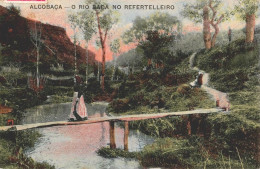 ALCOBAÇA - O Rio Baça No Refertelleiro  ( 2 Scans ) - Leiria