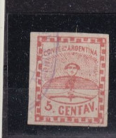 ARGENTINA 1861 N°4 USED - Neufs