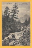 CPA Hautes Alpes Cascade Fontcouverte Environs Névache 1917 ( Franchise Postale Militaire ) - Sonstige & Ohne Zuordnung