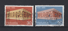 (B) Zwitserland CEPT 900/901° Gestempeld 1969 - 1969