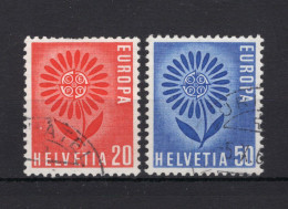 (B) Zwitserland CEPT 800/801° Gestempeld 1964 - 1964